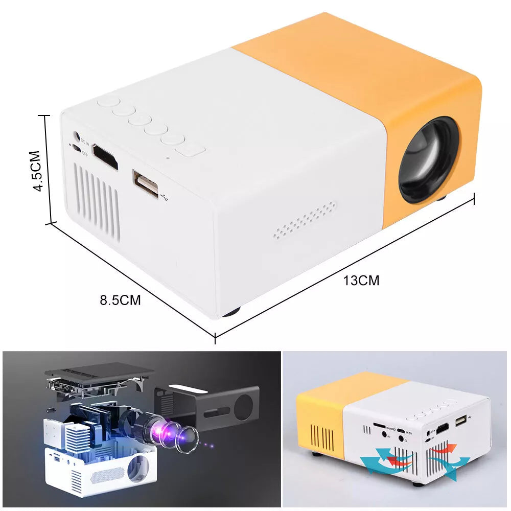 ENTILEA™ Mini Portable LED Projector