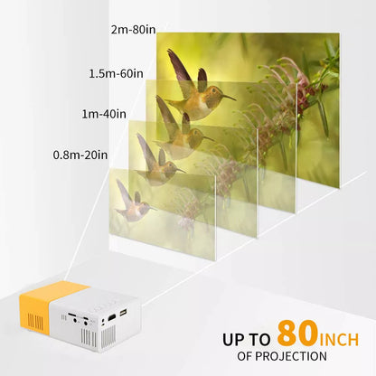 ENTILEA™ Mini Portable LED Projector